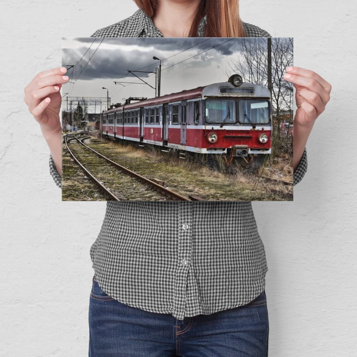Poster metal EN57-2 gift