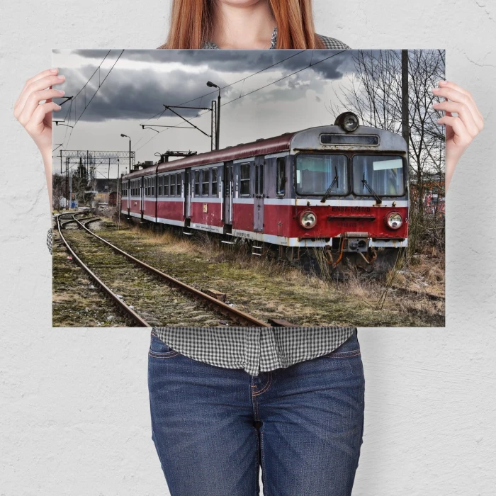 Poster metal EN57-2 gift