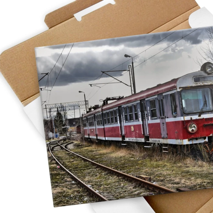 Poster metal EN57-2 gift
