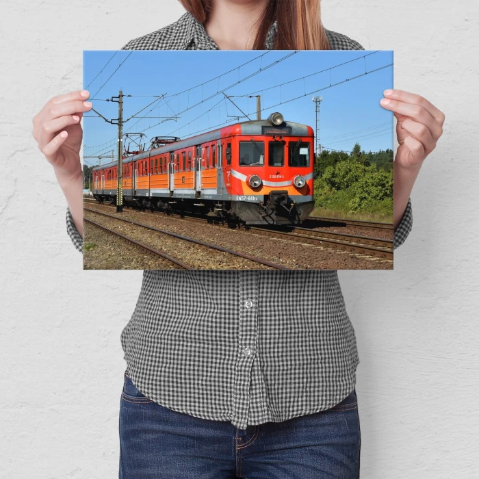 Plakat metalowy EN57-641 Prezent