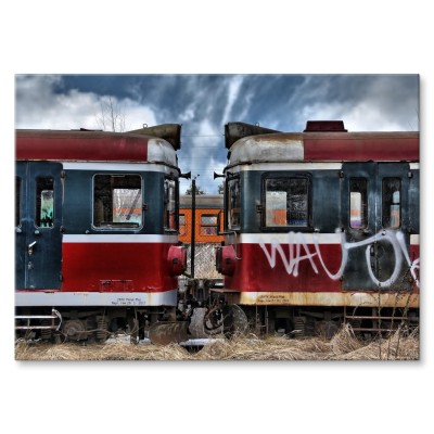 Poster metal EN57 gift