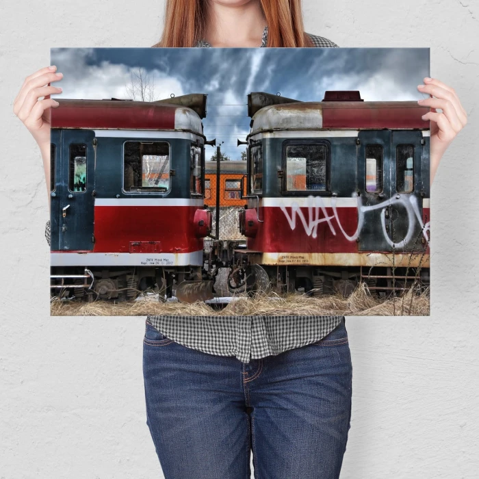 Poster metal EN57 gift