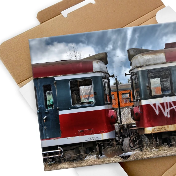 Poster metal EN57 gift