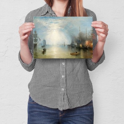 Plakat metalowy Keelmen Heaving Turner Prezent