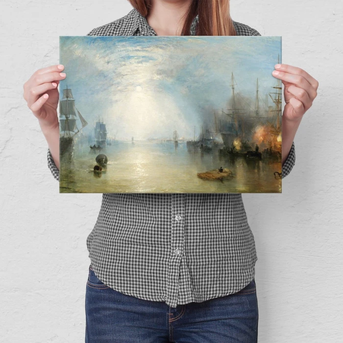 Plakat metalowy Keelmen Heaving Turner Prezent