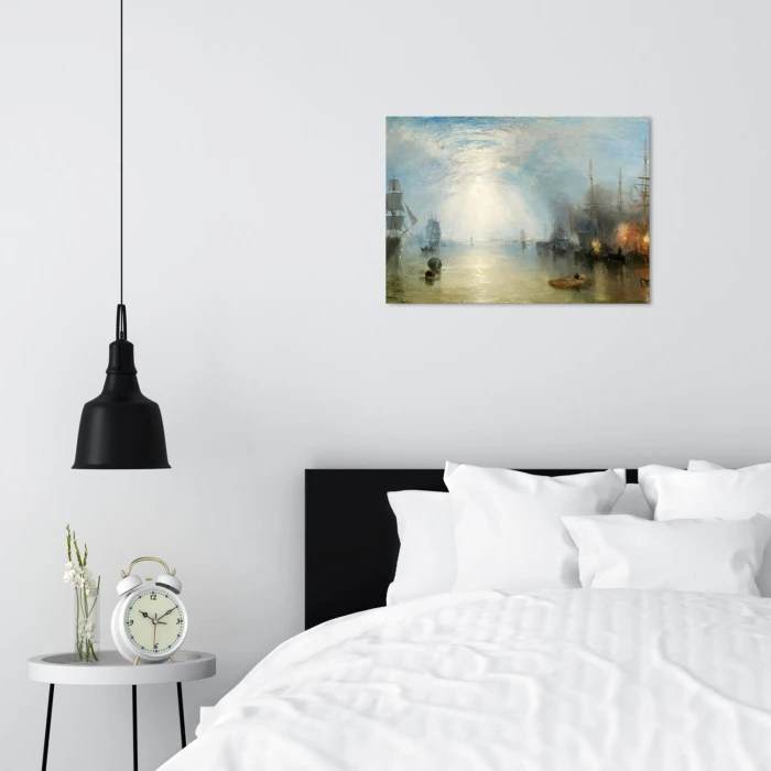 Plakat metalowy Keelmen Heaving Turner Prezent