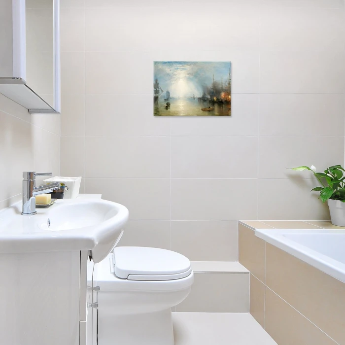 Plakat metalowy Keelmen Heaving Turner Prezent