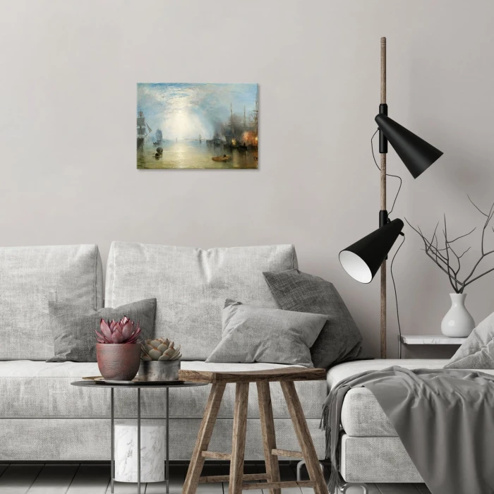 Poster metal Keelmen Heaving Turner gift