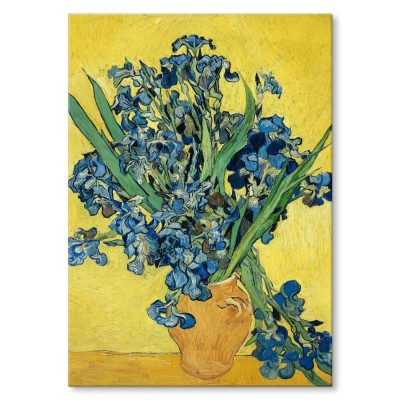 Poster metal Irises Vincent van Gogh gift
