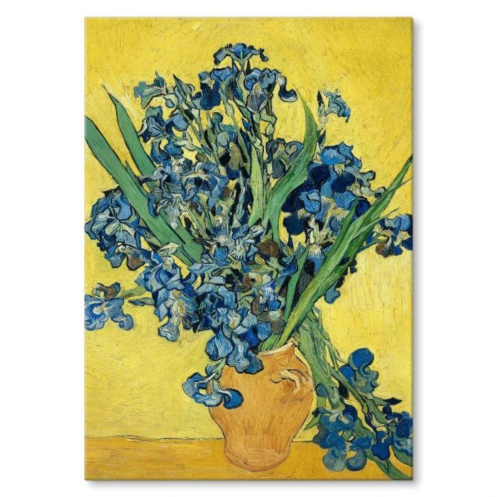 Poster metal Irises Vincent van Gogh gift