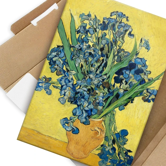 Poster metal Irises Vincent van Gogh gift