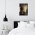Poster metal Girl reading Vermeer gift