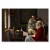 Poster metal Girl interrupted Vermeer gift