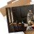 Poster metal Girl interrupted Vermeer gift