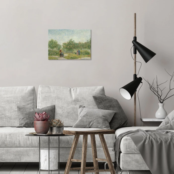 Plakat metalowy Garden Vincent van Gogh Prezent