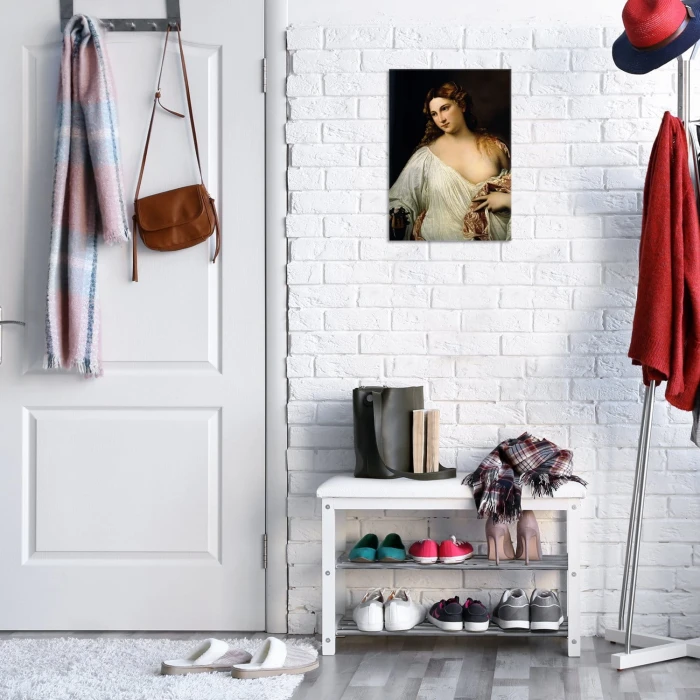 Plakat metalowy Flora Titian Vecellio Prezent