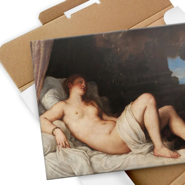 Poster metal Danae Titian gift