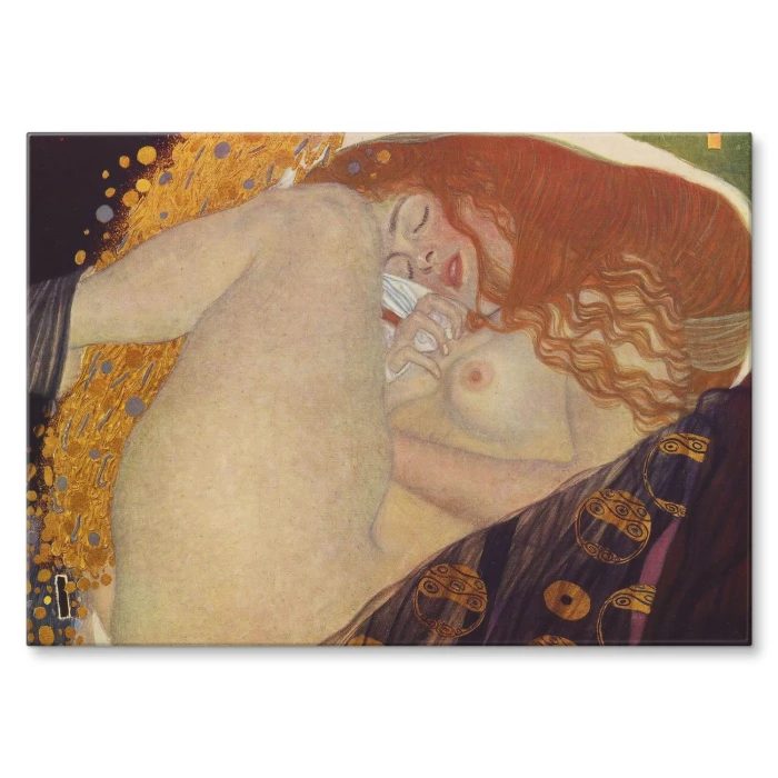 Poster metal Danae plate 32 Klimt gift
