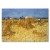 Poster metal Corn harvest van Gogh gift