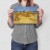 Poster metal Corn harvest van Gogh gift