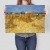 Poster metal Corn harvest van Gogh gift