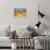 Poster metal Corn harvest van Gogh gift