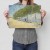 Poster metal By the seine van Gogh gift