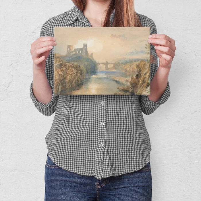 Plakat metalowy Barnard Castle Turner Prezent