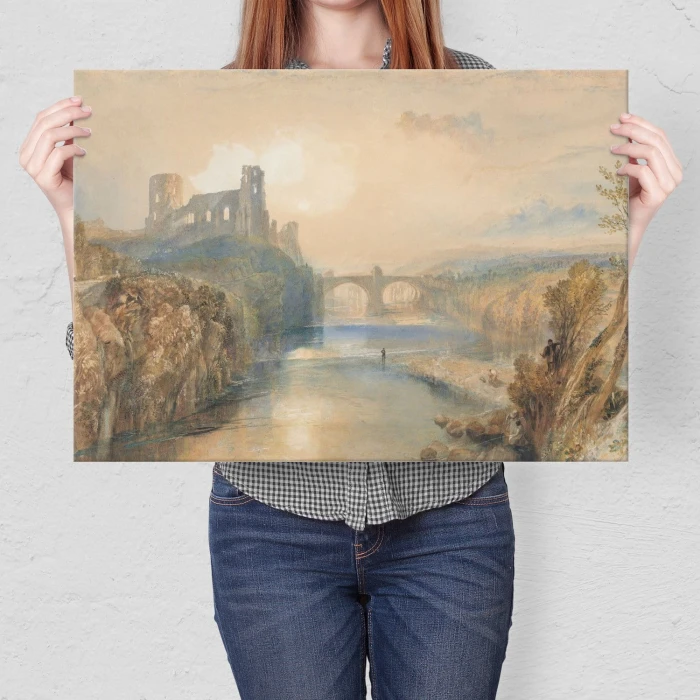 Plakat metalowy Barnard Castle Turner Prezent