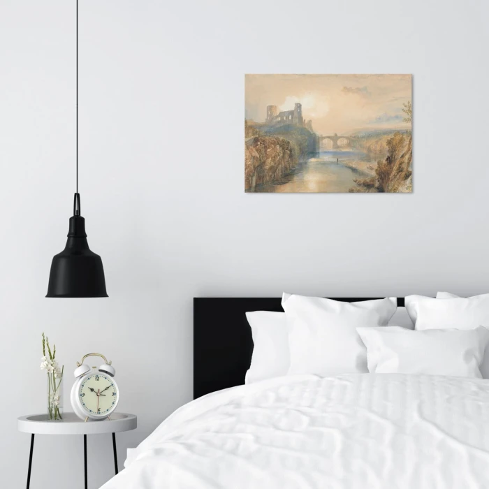 Plakat metalowy Barnard Castle Turner Prezent