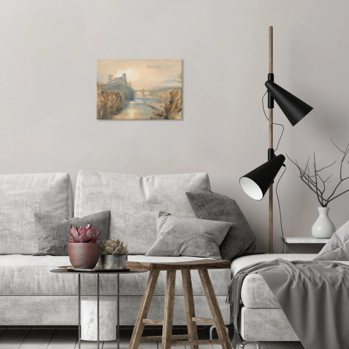 Plakat metalowy Barnard Castle Turner Prezent