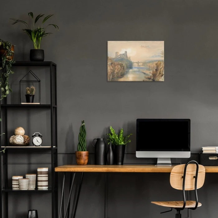 Plakat metalowy Barnard Castle Turner Prezent