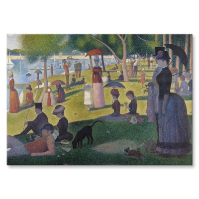 Plakat metalowy A sunday la grande Seurat Prezent