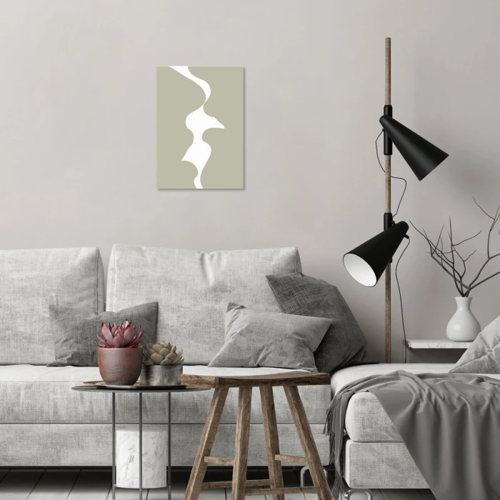 Plakat metalowy Pocałunek grafika Prezent