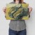 Poster metal Leather clogs van Gogh gift