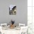 Poster metal Village street Corot gift