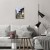 Poster metal Village street Corot gift