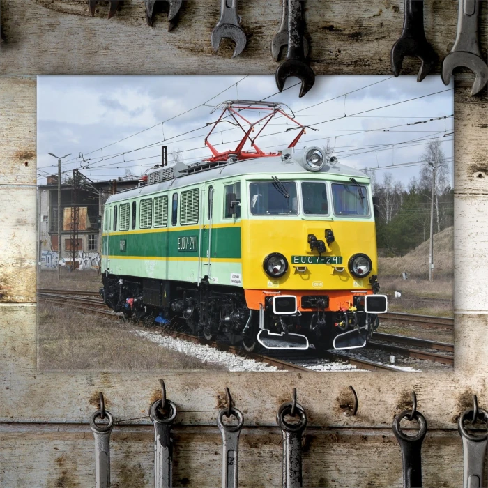 Plakat metalowy EU07-241 Prezent