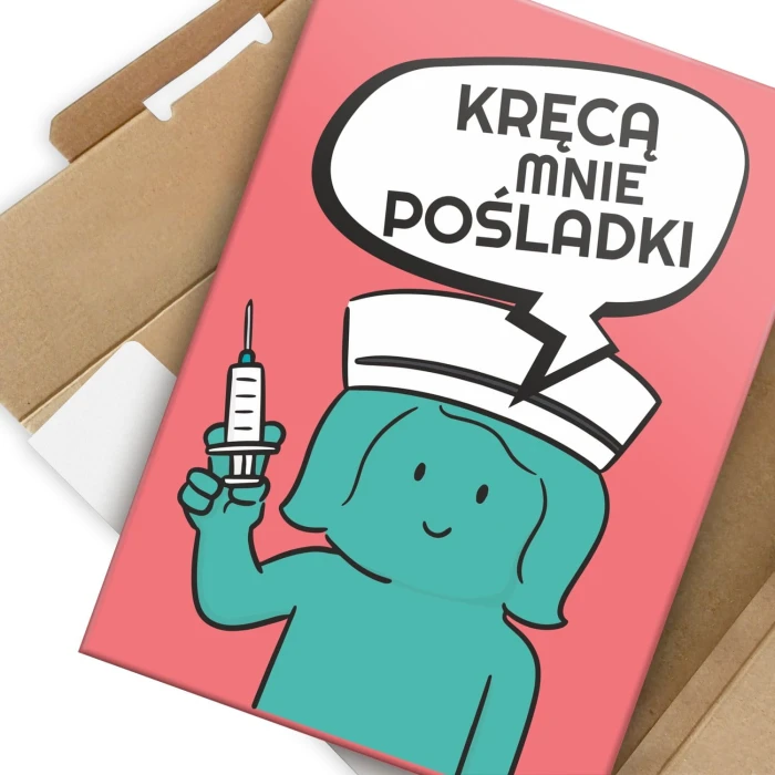 Plakat metalowy kręcą mnie pośladki Prezent