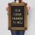 Poster metal dla ciebie skarbie gift