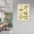 Poster metal Retro atlas Rośliny X gift