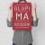 Poster metal głupi ma szczęście gift