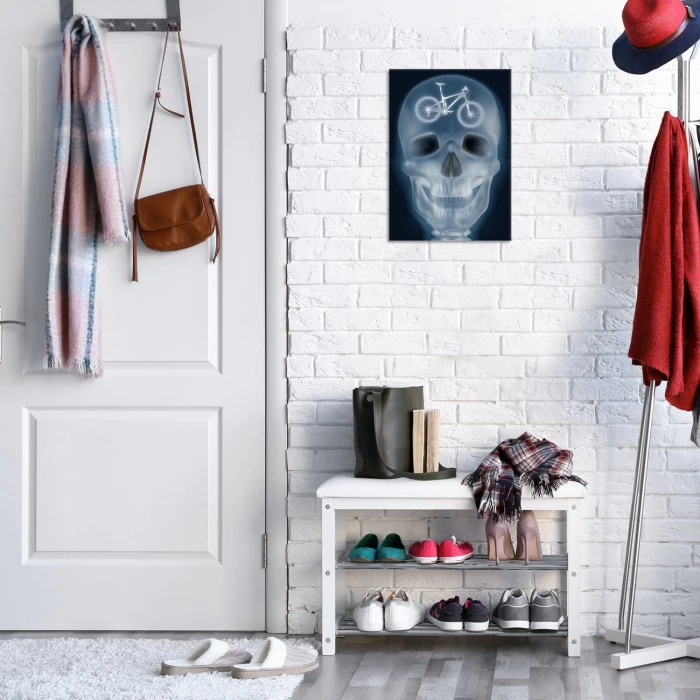 Poster metal xray bike gift