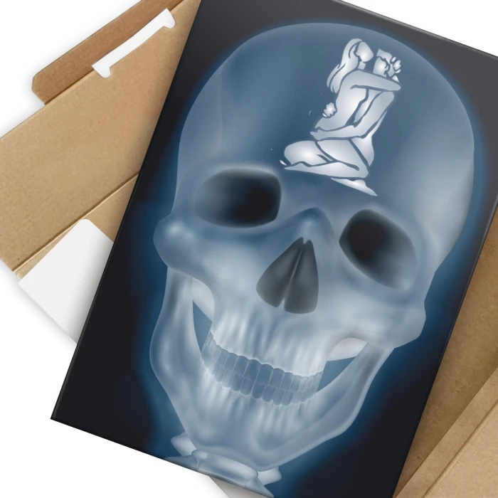 Poster metal xray love gift