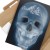 Poster metal xray mountains gift