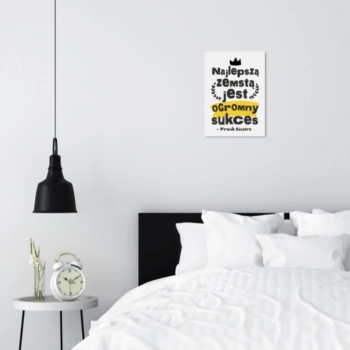 Poster metal najlepszą zemstą gift