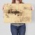 Plakat metalowy plane drawn Prezent