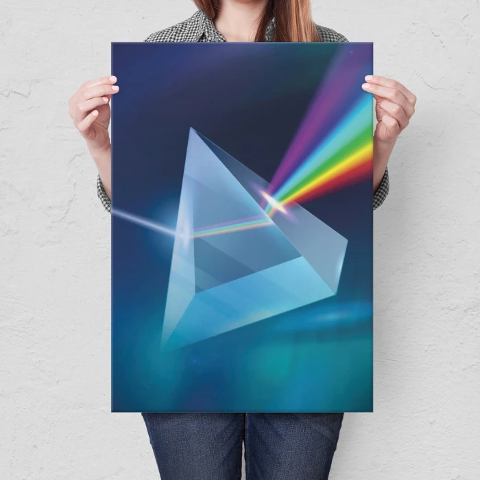 Plakat metalowy Prism Prezent