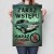 Poster metal Garaż prywatny gift