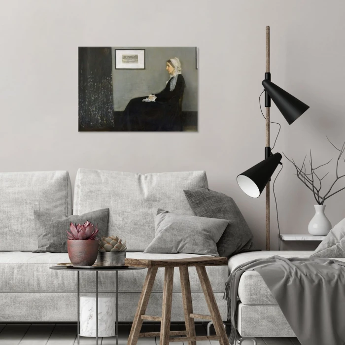 Plakat metalowy Whistlers Mother Prezent